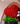 Corazón 3D de rojas